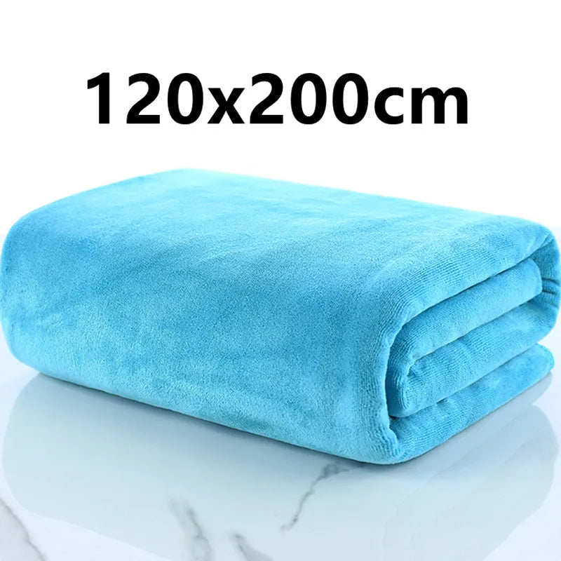 super large Microfiber bath towel, soft, high absorption and quick-drying, sports, travel, no fading, multi-functional use