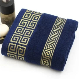 100% Cotton Luxury  Soft  Embroidered  Hand Towel  Super Absorbent Bath Towel for Adults Quick Dry Bathroom Towel Bath Towels