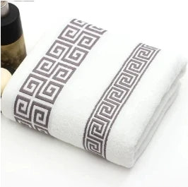 100% Cotton Luxury  Soft  Embroidered  Hand Towel  Super Absorbent Bath Towel for Adults Quick Dry Bathroom Towel Bath Towels