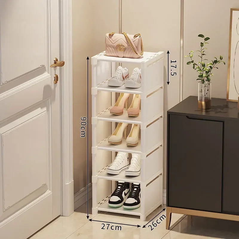 Shoe-shelf Organizer Home Furniture Simply Storage Cabinets Shoe Living Room Multi Layer Installation Zapatero Shoemakers