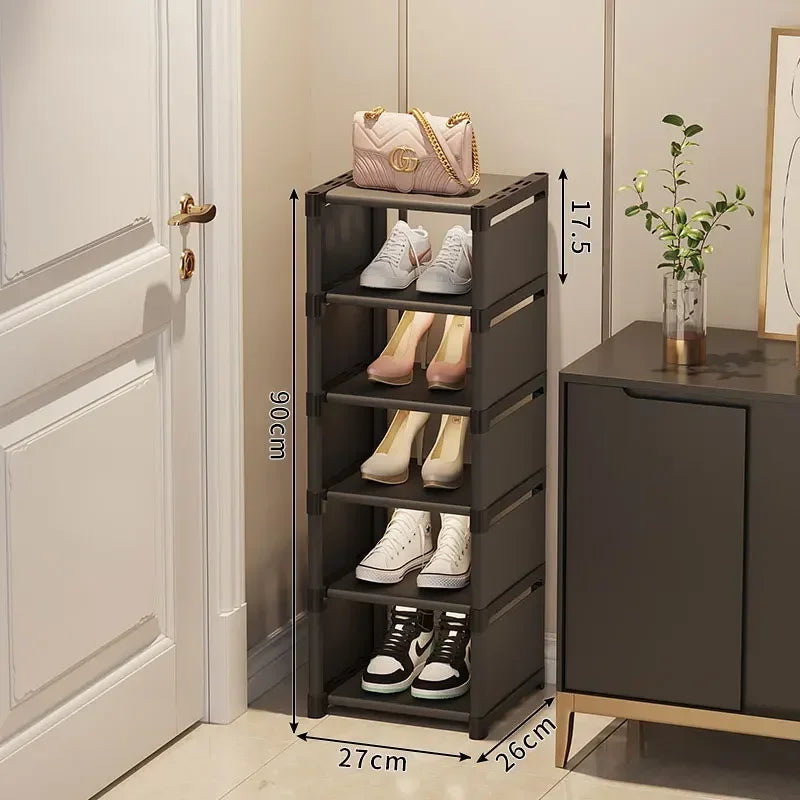 Shoe-shelf Organizer Home Furniture Simply Storage Cabinets Shoe Living Room Multi Layer Installation Zapatero Shoemakers