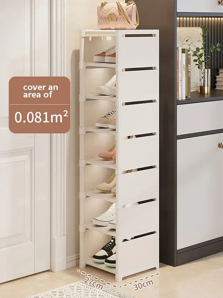 Shoe-shelf Organizer Home Furniture Simply Storage Cabinets Shoe Living Room Multi Layer Installation Zapatero Shoemakers