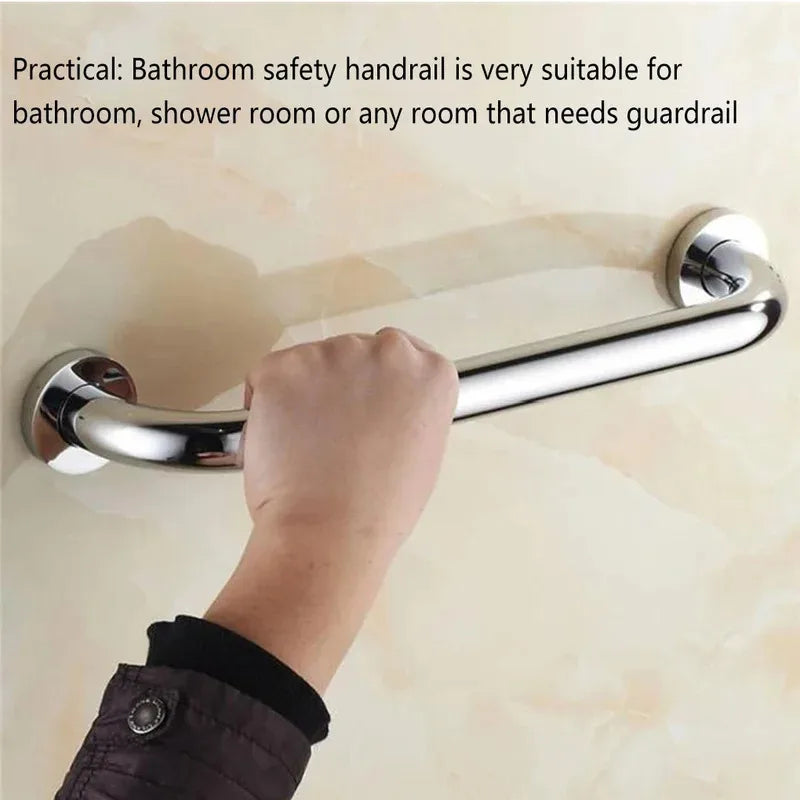 30/40/50cm Handrail High Quality Stainless Steel Bathroom Tub Toilet Grab Bar Shower Safety Support Handle Towel Rack