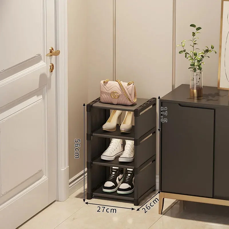 Shoe-shelf Organizer Home Furniture Simply Storage Cabinets Shoe Living Room Multi Layer Installation Zapatero Shoemakers