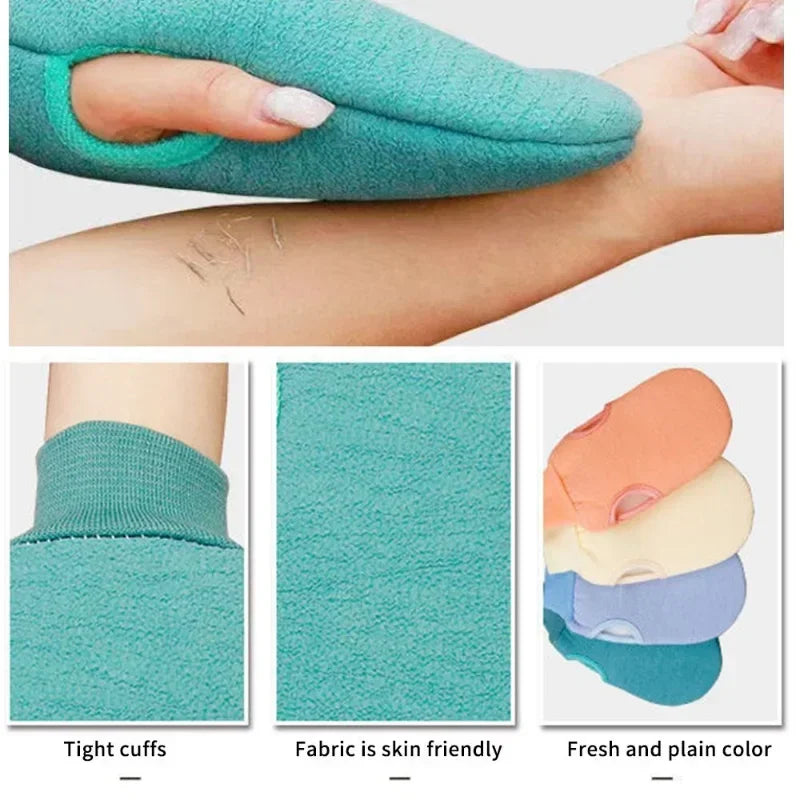 Luva de Esfoliação Corporal para Duche | Remove Pele Morta | Massagem SPA
