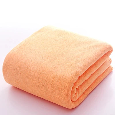 super large Microfiber bath towel, soft, high absorption and quick-drying, sports, travel, no fading, multi-functional use