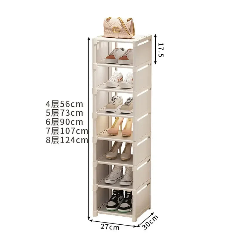 Shoe-shelf Organizer Home Furniture Simply Storage Cabinets Shoe Living Room Multi Layer Installation Zapatero Shoemakers