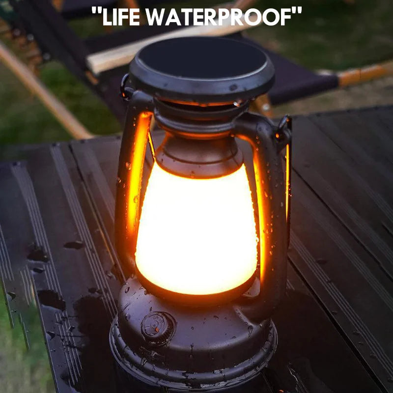 Charging Decoration Atmosphere Light Retro Horse Light Led Desk Lamp Outdoor Camping Bar Light Table Light Lantern Home Decor
