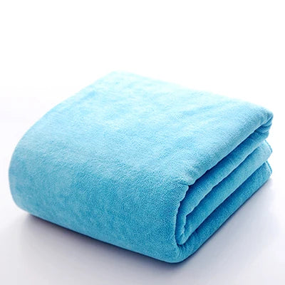 super large Microfiber bath towel, soft, high absorption and quick-drying, sports, travel, no fading, multi-functional use