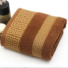 100% Cotton Luxury  Soft  Embroidered  Hand Towel  Super Absorbent Bath Towel for Adults Quick Dry Bathroom Towel Bath Towels
