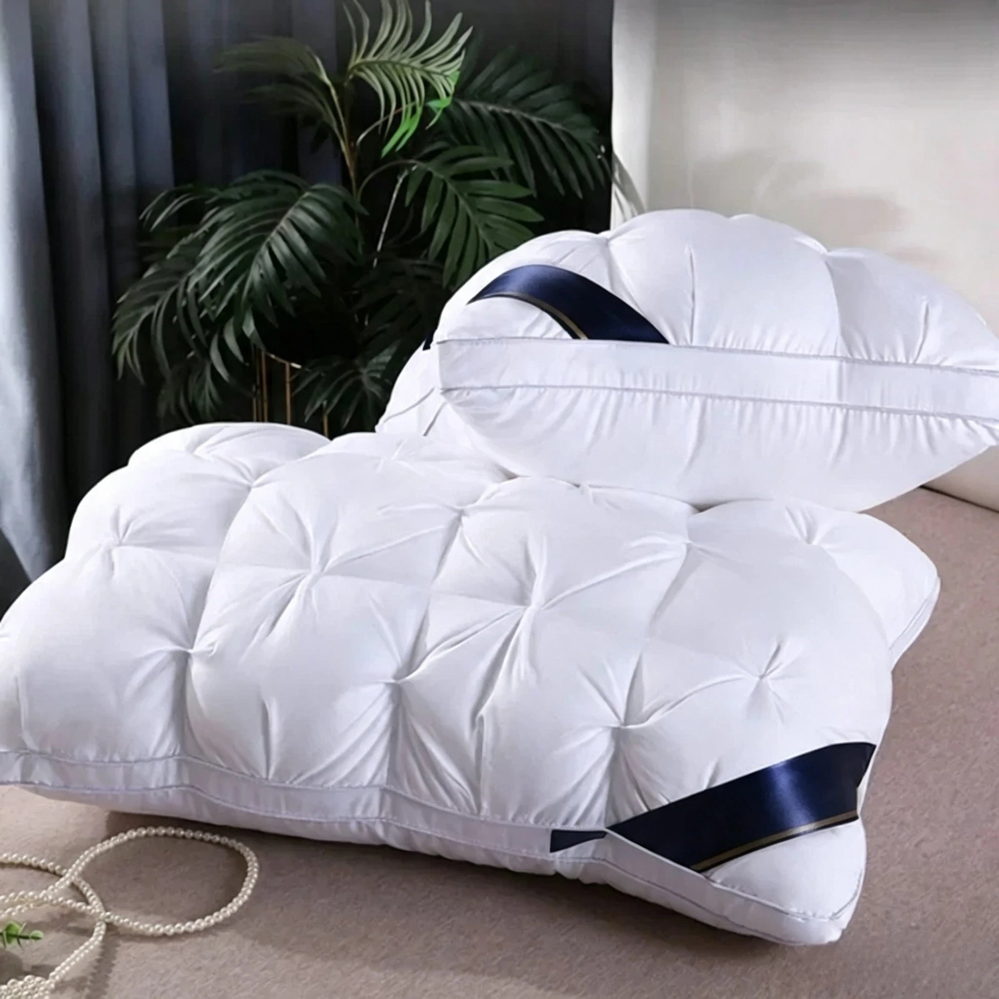 Comfortable Pillows for Sleeping High Quality Sleep Pillow Deep Sleep Neck Pillow Does Not Collapse Pillow Hotel Pillow 48x74cm