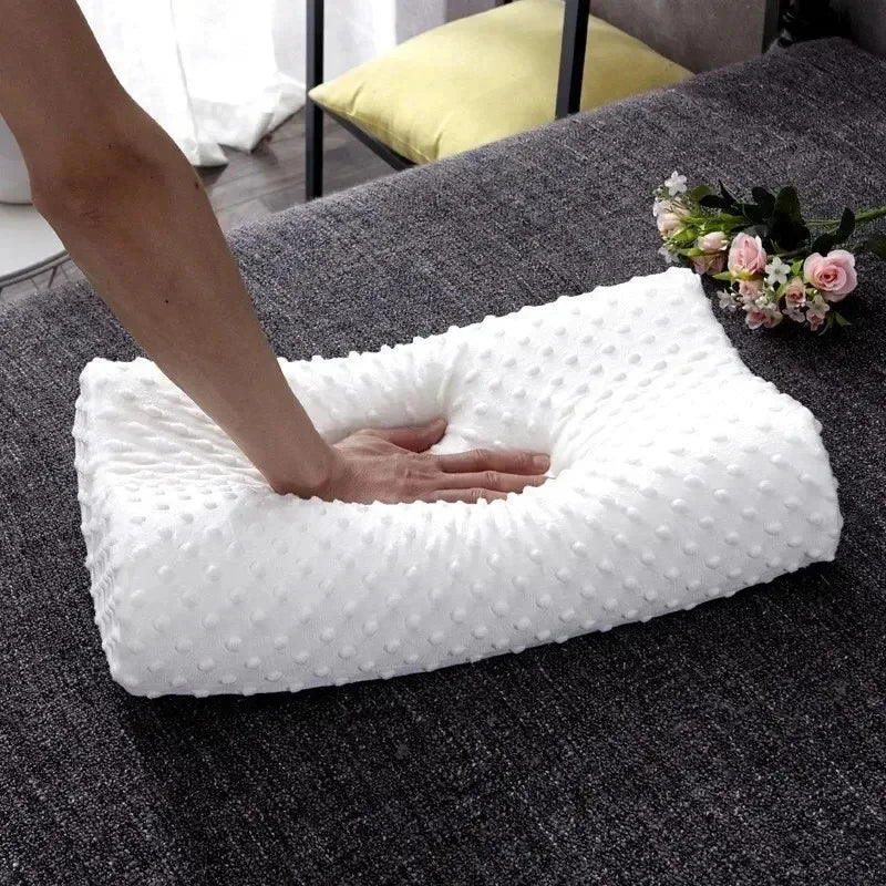 Memory Foam Orthopedic Neck Pillow – Slow Rebound for Neck & Shoulder Pain Relief