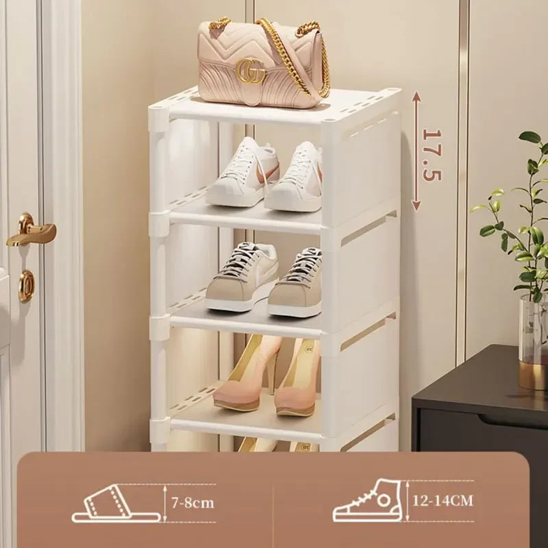 Shoe-shelf Organizer Home Furniture Simply Storage Cabinets Shoe Living Room Multi Layer Installation Zapatero Shoemakers