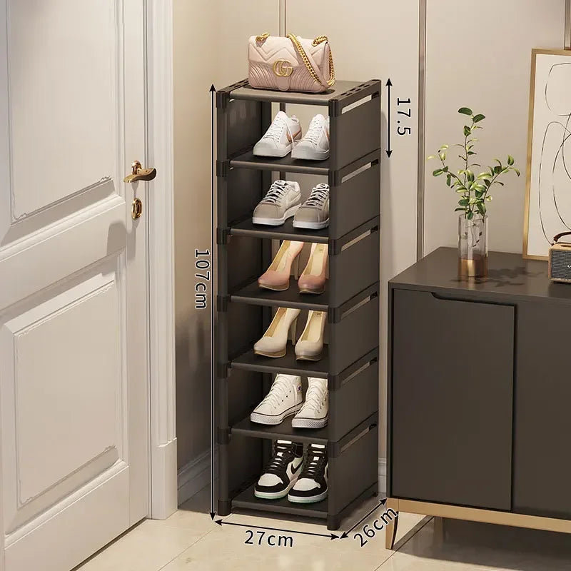 Shoe-shelf Organizer Home Furniture Simply Storage Cabinets Shoe Living Room Multi Layer Installation Zapatero Shoemakers