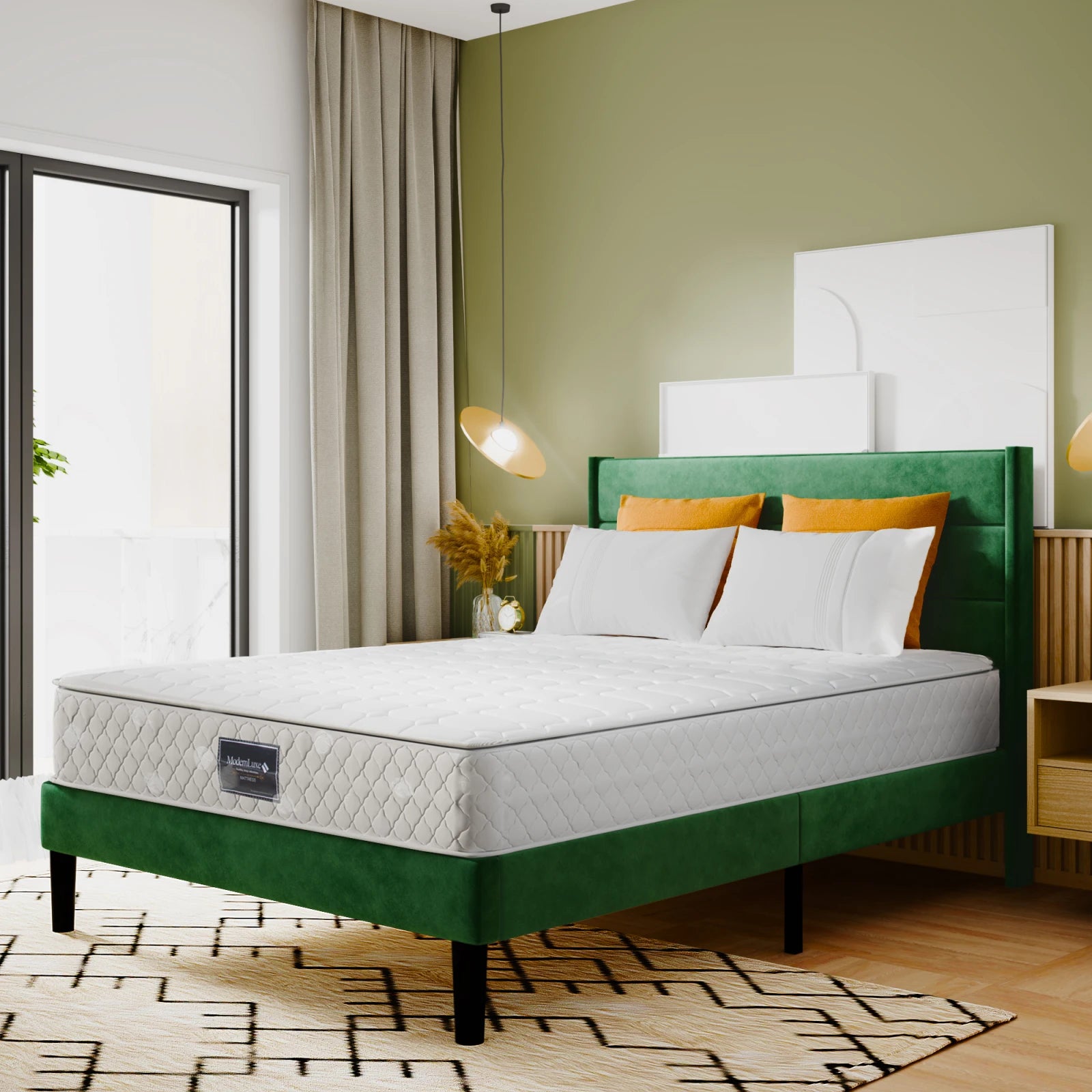 Colchão de Molas Ensacadas 7 Zonas | Espuma Fria H3 | 90-160x200x25cm | Certificado OEKO-TEX