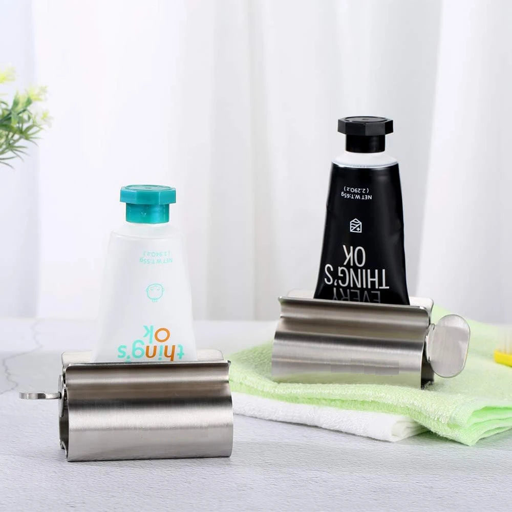 The Original Toothpaste Squeezer Tube Roller Stainless Steel Puts an end to Waste Simple and Practical for Ointments Cosmetics